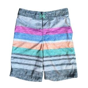Art Class Size 12 Boys Multicolor Striped UPF 50+ swim trunks